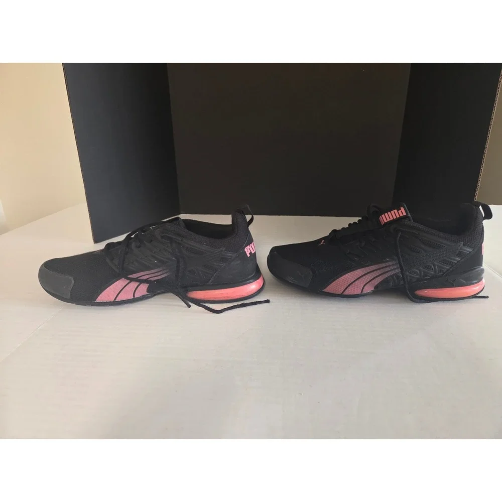 Puma Cell Riaze Womens Running Shoes Black Rose Gold 309720-19 Size 10